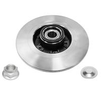 2x Disco de freno macizo R1004PCA LPR para RENAULT LAGUNA II LAGUNA II Grandtour