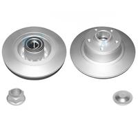 2x Disco de freno macizo R1077PRCA SAMKO para RENAULT MEGANE III Coupé