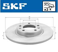 SKF VKBD 90087 S2 Disco de freno