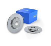 2x Disco de freno macizo VKBD 90203 S2 SKF para VOLVO FORD