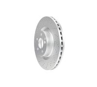 2x Disco de freno perforado 0 986 479 764 BOSCH para MERCEDES-BENZ CLASE E