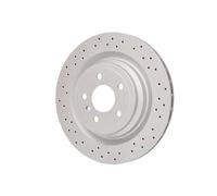 2x Disco de freno perforado 0 986 479 D11 BOSCH para MERCEDES-BENZ CLASE M GLE