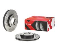 2x Disco de freno perforado/ventil. int. 09.9464.2X BREMBO para MAZDA 5 3 Sedán