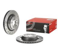 2x Disco de freno perforado/ventil. int. 09.A818.21 BREMBO para MERCEDES-BENZ SL