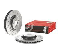 Disco de freno BREMBO 09A81911 vorne, ventilado , altamente carbonizado, 1 Pieza