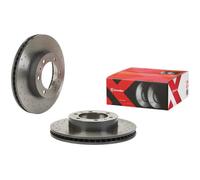 2x Disco de freno perforado/ventil. int. 09.B461.1X BREMBO para TOYOTA
