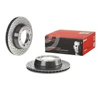 BREMBO 2X Disco De Freno Trasero 299 Perforado/Interior Para Porsche 911 Targa