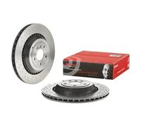 Disco de freno BREMBO 09C66011 trasero, ventilado , altamente carbonizado, 1 Pieza