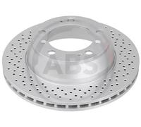 2x Disco de freno perforado/ventil. int. 17070 A.B.S. para PORSCHE 911 911 Targa