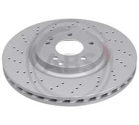 2x Disco de freno perforado/ventil. int. 17562 A.B.S. para MERCEDES-BENZ CLASE C