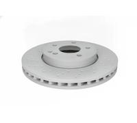 Disco de freno ATE 24.0128-0262.1 delantero, ventilado , altamente carbonizado, 1 Pieza