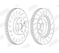JURID 562678JC-1 Disco de freno