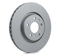 2x Disco de freno ventilación externa 100.1234.20 ZIMMERMANN para AUDI SKODA VW