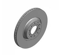2x Disco de freno ventilación externa 100.3325.20 ZIMMERMANN para VW SKODA