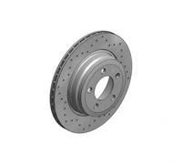 2x Disco de freno ventilación externa 150.3410.52 ZIMMERMANN para BMW 7