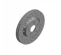 2x Disco de freno ventilación externa 280.3191.52 ZIMMERMANN para HONDA CR-V IV