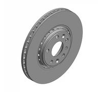 2x Disco de freno ventilación externa 470.2438.20 ZIMMERMANN para RENAULT