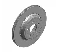 2x Disco de freno ventilación externa 610.3708.20 ZIMMERMANN para VOLVO XC90 I