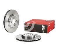 2x Disco de freno ventilación interna 09.5486.50 BREMBO para FORD FOCUS I