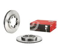 2x Disco de freno ventilación interna 09.5873.10 BREMBO para NISSAN PICK UP