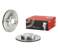 2x Disco de freno ventilación interna 09.6765.10 BREMBO para TOYOTA PASEO Coupé