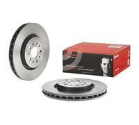 2x Disco de freno ventilación interna 09.6843.21 BREMBO para ALFA ROMEO GTV 156