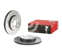 2x Disco de freno ventilación interna 09.6845.11 BREMBO para MERCEDES-BENZ SLK