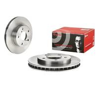 2x Disco de freno ventilación interna 09.6877.10 BREMBO para SUBARU LEGACY I