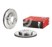 2x Disco de freno ventilación interna 09.7043.10 BREMBO para MITSUBISHI PROTON