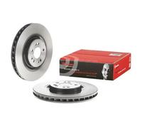 2x Disco de freno ventilación interna 09.7606.11 BREMBO para MERCEDES-BENZ