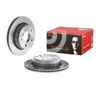 2x Disco de freno ventilación interna 09.7727.11 BREMBO para BMW 3 Touring 3