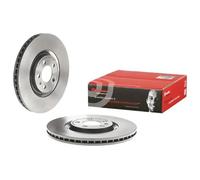 2x Disco de freno ventilación interna 09.7880.21 BREMBO para AUDI SEAT VW
