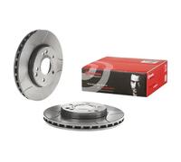 2x Disco de freno ventilación interna 09.8411.75 BREMBO para MERCEDES-BENZ CLK