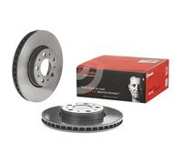 2x Disco de freno ventilación interna 09.8633.11 BREMBO para VOLVO V70 I S80 I