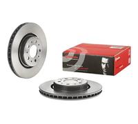 2 Discos De Freno Brembo Barnizado Para Eje Delantero 09.8642.11