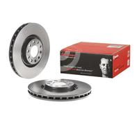 2x Disco de freno ventilación interna 09.8689.11 BREMBO para AUDI A6 C5 A4 B5