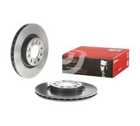 2x Disco de freno ventilación interna 09.9366.21 BREMBO para ALFA ROMEO 159