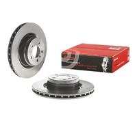2x Disco de freno ventilación interna 09.9372.21 BREMBO para LAND ROVER
