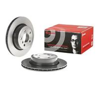 2x Disco de freno ventilación interna 09.9573.11 BREMBO para BMW X3