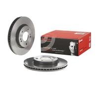 2x Disco de freno ventilación interna 09.9574.41 BREMBO para HYUNDAI KIA