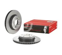 2x Disco de freno ventilación interna 09.9581.11 BREMBO para BMW X3