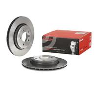 2x Disco de freno ventilación interna 09.9590.11 BREMBO para BMW 3 3 Touring