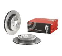 Brembo Disco de freno 09.A198.11 – Ventilado trasero para Subaru WRX, Impreza