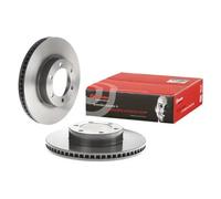 2x Disco de freno ventilación interna 09.A204.11 BREMBO para TOYOTA