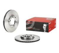 Brembo Disco de freno 09.A304.10 Ventilación interna 2 piezas Delanteros para Mitsubishi L200