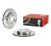 2x Disco de freno ventilación interna 09.A421.10 BREMBO para DAIHATSU MOVE YRV