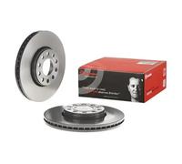 2x Disco de freno ventilación interna 09.A428.11 BREMBO para VW SKODA