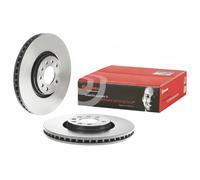 Brembo Disco de freno 09.A454.11 ventilación interna 2x para Opel Astra H