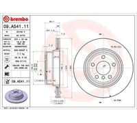 2x Disco de freno ventilación interna 09.A541.11 BREMBO para BMW X5