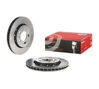 2x Disco de freno ventilación interna 09.A652.11 BREMBO para VW AUDI SKODA SEAT